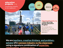 Tablet Screenshot of educationprojects.org